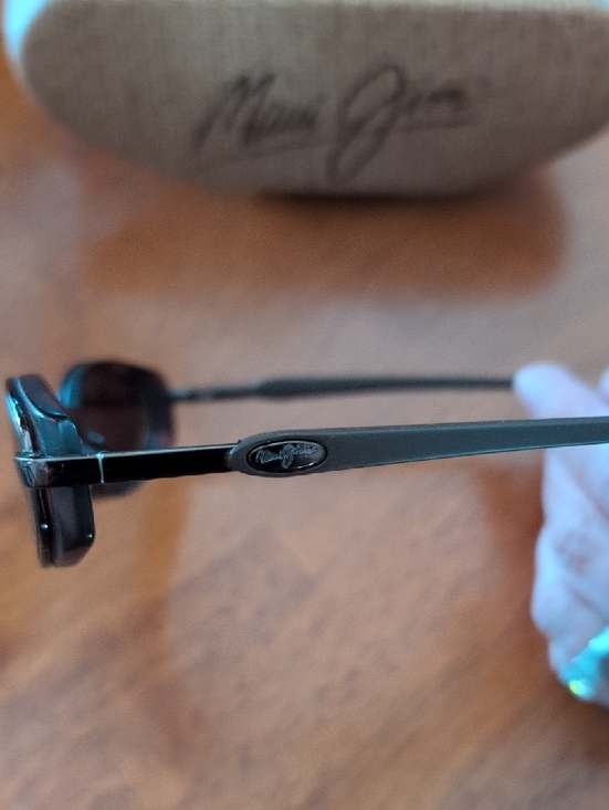 Maui Jim Brown Frames with Amber Polarized Lenses and Branded Case main image 10